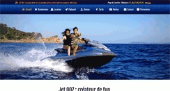 Desktop Screenshot of jet-lavandou.fr