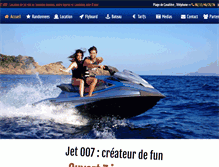 Tablet Screenshot of jet-lavandou.fr